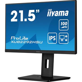 21,5" (54,61cm) iiyama ProLite XUB2292HSU-B6 schwarz 1920x1080