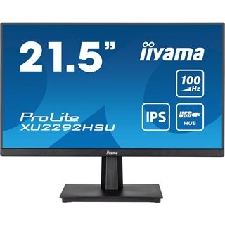 21,5" (54,61cm) iiyama ProLite XU2292HSU-B6 schwarz 1920x1080