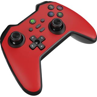 Genesis Gamepad MANGAN 400 kabellos rot/schwarz