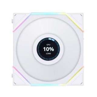 Lian Li Uni Fan TL LCD 120 RGB, 3er-Pack 120x124x28mm 0-1900 U/min 27