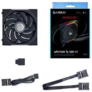 Lian Li Uni Fan TL 120 RGB Reverse Blade 120x124x28mm 0-2300 U/min 34