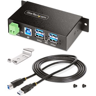 STARTECH 4PT MANAGED INDUSTRIAL USB HUB