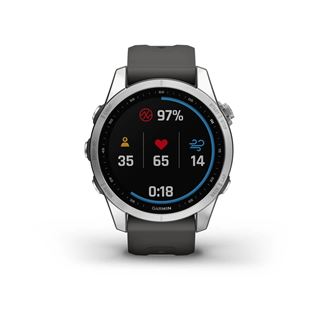 Garmin fenix 7S Stainless Steel Graphite