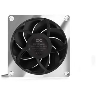 Alphacool Apex Stealth Metall Chrome 120x120x25mm 400-3000 U/min
