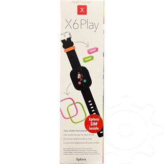 Xplora X6 Play 4G Black Nano SIM black