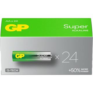 GP Super Alkaline Batterie AA Mignon 1,5V 24er Pack