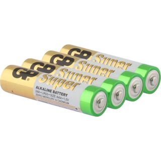 GP Batteries Super Alkaline Batterie AA Mignon 1,5V 4er Blister *NEU*