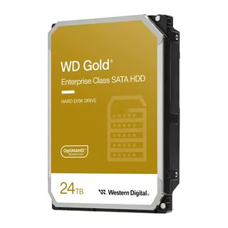 24TB WD Gold WD241KRYZ 512MB 3.5" (8.9cm) SATA 6Gb/s