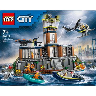 LEGO City 60419 Polizeistation auf der Gefängnisinsel, Polizei