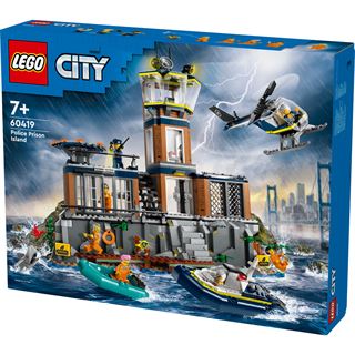 LEGO City 60419 Polizeistation auf der Gefängnisinsel, Polizei