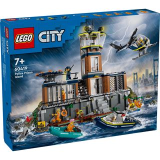 LEGO City 60419 Polizeistation auf der Gefängnisinsel, Polizei