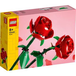LEGO Botanicals 40460 Rosen Set, künstliche rote Blumen, Set aus