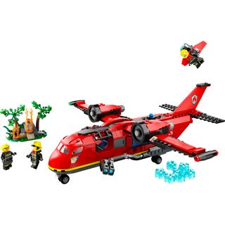 LEGO City 60413 L&ouml;schflugzeug Set, Feuerwehr-Flugzeug-Spielzeug