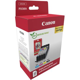 Canon Ink/CLI-581 BK/C/M/Y PHOTO VALUE