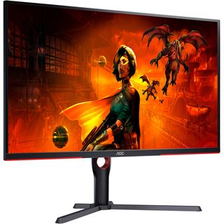 32" (81,28cm) AOC AGON U32G3X/BK schwarz/rot 3840x2160