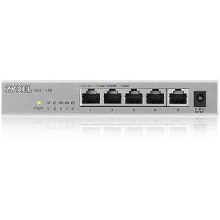 Zyxel Switch XMG-105 5 Port 10/2,5G MultiGig PoE++ unmanaged