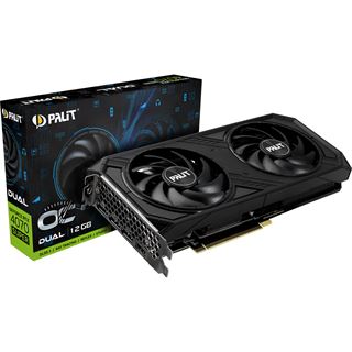 12GB Palit GeForce RTX 4070 SUPER Dual OC Aktiv PCIe 4.0 x16 1xHDMI