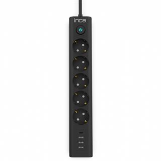 (€14,60*/1m) 1.50m Cian Technology Steckdosenleiste Schwarz 5