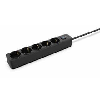 (€4,18*/1m) 3.00m Cian Technology Steckdosenleiste Schwarz 5