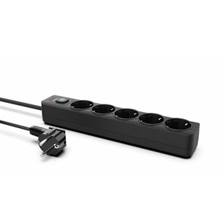 (€4,18*/1m) 3.00m Cian Technology Steckdosenleiste Schwarz 5