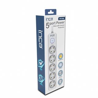 (€7,96*/1m) 1.50m Cian Technology Steckdosenleiste Weiß 5