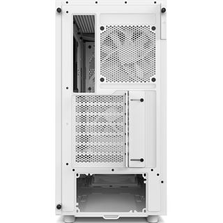 NZXT H5 Flow RGB Midi Tower ohne Netzteil weiss (Retourenware)