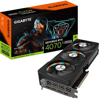 16GB Gigabyte GeForce RTX 4070 Ti SUPER Gaming OC Aktiv PCIe 4.0 x16