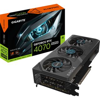 12GB Gigabyte GeForce RTX 4070 SUPER Eagle OC Aktiv PCIe 4.0 x16