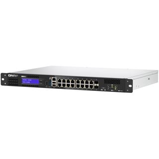 QNAP QGD-1600 - Switch - Smart - 4 x 10/100/1000 (PoE++) + 10 x