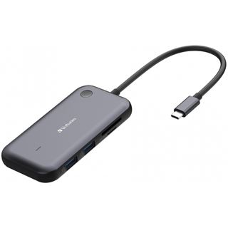 Verbatim USB-C-Wireless-Display-Adapter 1080P mit Hub WDA-01