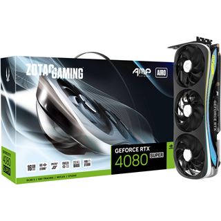 16GB ZOTAC GeForce RTX 4080 SUPER AMP Extreme AIRO Aktiv PCIe 4.0 x16