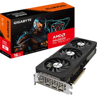 16GB Gigabyte Radeon RX 7600 XT Gaming OC Aktiv PCIe 4.0 x8 (Retail)