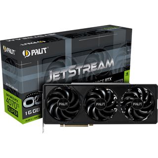 16GB Palit GeForce RTX 4070 Ti SUPER JetStream OC Aktiv PCIe 4.0 x16