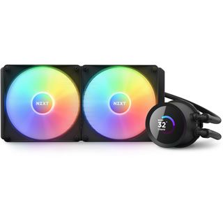 NZXT Kraken 280 RGB incl.1,54" Display Black All-in-One, nur