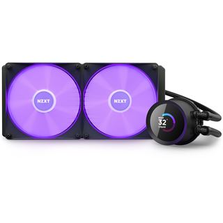 NZXT Kraken 280 RGB incl.1,54" Display Black All-in-One, nur