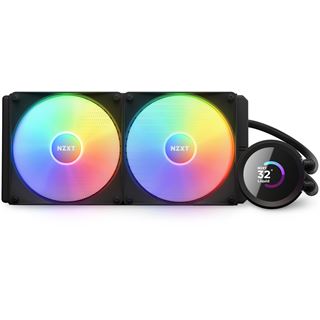 NZXT Kraken 280 RGB incl.1,54" Display Black All-in-One, nur