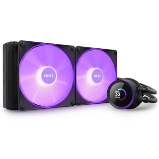 NZXT Kraken 280 RGB incl.1,54" Display Black All-in-One, nur