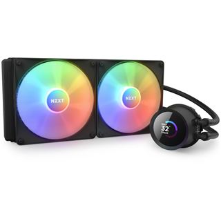 NZXT Kraken 280 RGB incl.1,54" Display Black All-in-One, nur