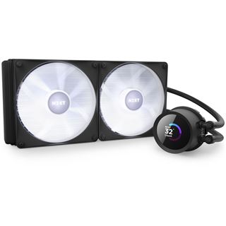 NZXT Kraken 280 RGB incl.1,54" Display Black All-in-One, nur