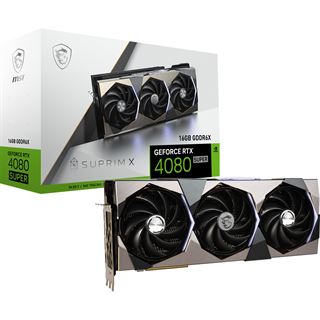 16GB MSI GeForce RTX 4080 SUPER Suprim X Aktiv PCIe 4.0 x16 1xHDMI