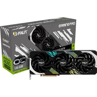 16GB Palit GeForce RTX 4080 SUPER GamingPro OC Aktiv PCIe 4.0 x16