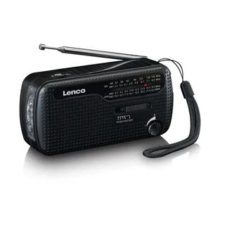 Lenco MCR-112 Notfall-Radio Kurbel/Solar/Akku schwarz - | Mindfactory.de