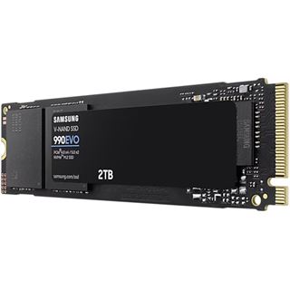 2TB Samsung 990 EVO M.2 2280 PCIe 4.0 x4 / PCIe 5.0 x2 3D-NAND TLC