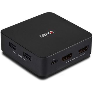 LINDY 2 Port Type C Dual HDMI 4K60 KVM Switch