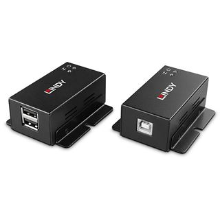 LINDY 50m 2 Port USB 2.0 Cat. 6 Extender