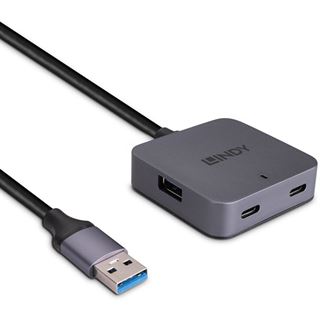 LINDY 5m USB 3.0 Hub 4 Ports