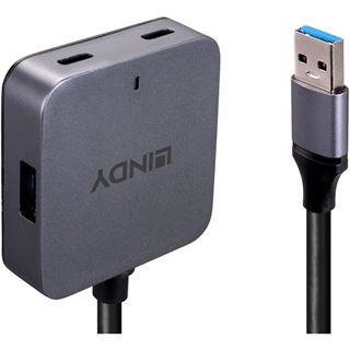 LINDY 5m USB 3.0 Hub 4 Ports