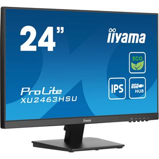 24" (60,96cm) iiyama ProLite XU2463HSU-B1 schwarz 1920x1080