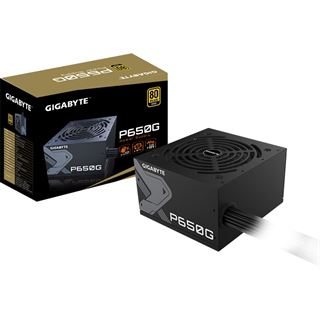 650 Watt Gigabyte P650G 80+ Gold