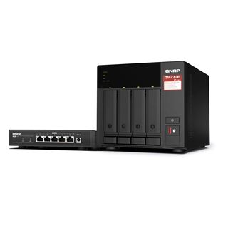QNAP 4-bay NAS AMD Ryzen V1000 series V1500B